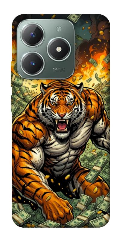 Чехол itsPrint Money tiger для Realme C61 4G, деньги, купить оптом с доставкой