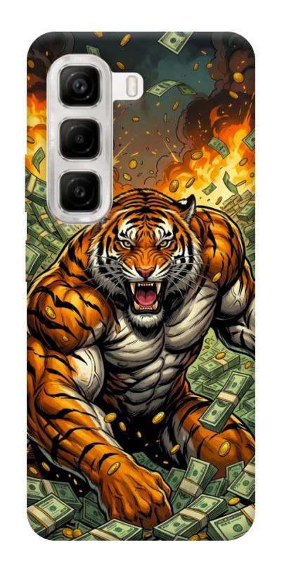 Чехол itsPrint Money tiger для Infinix Hot 50 4G, деньги, купить оптом с доставкой