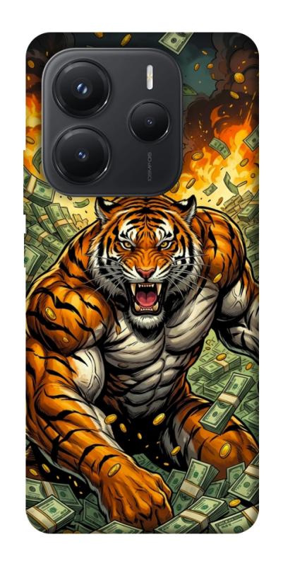 Чехол itsPrint Money tiger для Xiaomi Redmi Note 14 5G, деньги, купить оптом с доставкой