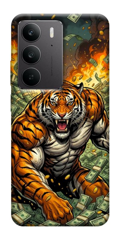 Чехол itsPrint Money tiger для Realme C75, деньги, купить оптом с доставкой