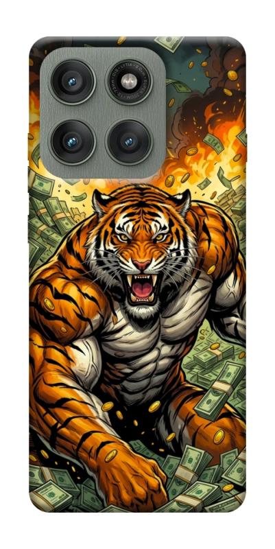 Чехол itsPrint Money tiger для Motorola Edge 60 Pro, деньги, купить оптом с доставкой
