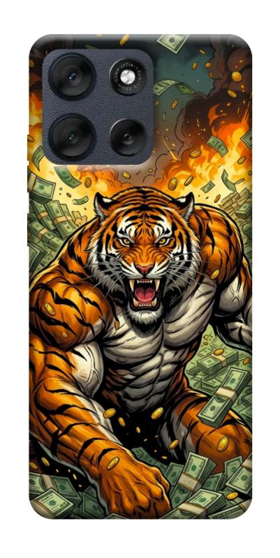 Чехол itsPrint Money tiger для Motorola Moto G56 5G, деньги, купить оптом с доставкой