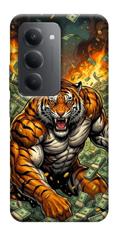 Чехол itsPrint Money tiger для Xiaomi Redmi 15 4G (Global) / 5G, деньги, купить оптом с доставкой