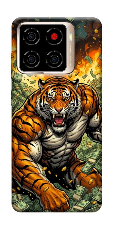 Чехол itsPrint Money tiger для ZTE Blade A56, деньги, купить оптом с доставкой
