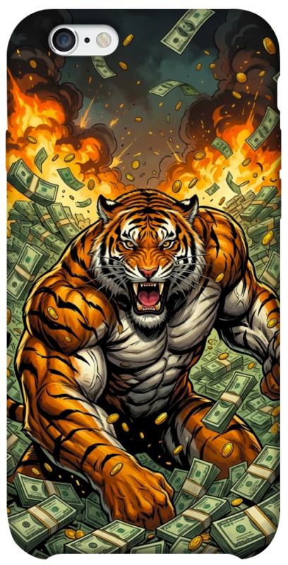 Чохол itsPrint Money tiger для Apple iPhone 6/6s (4.7"), гроші, купити оптом з доставкою