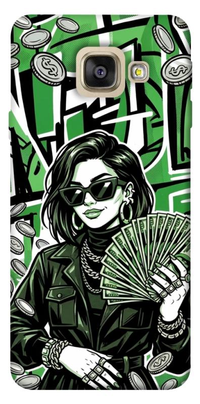 Чохол itsPrint Money woman green для Samsung A520 Galaxy A5 (2017), гроші, купити оптом з доставкою