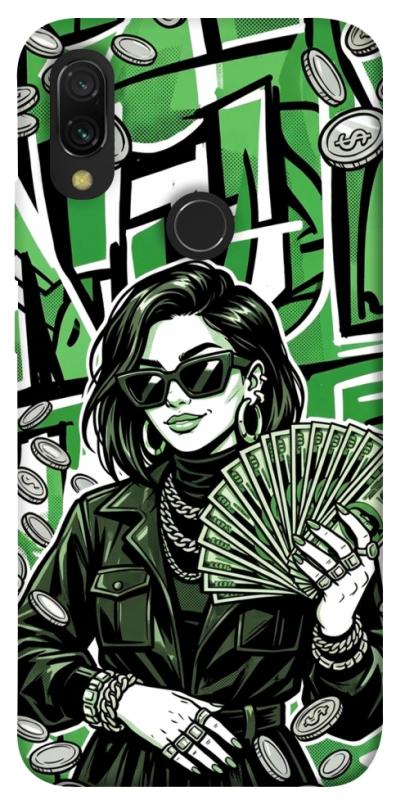 Чохол itsPrint Money woman green для Xiaomi Redmi 7, гроші, купити оптом з доставкою