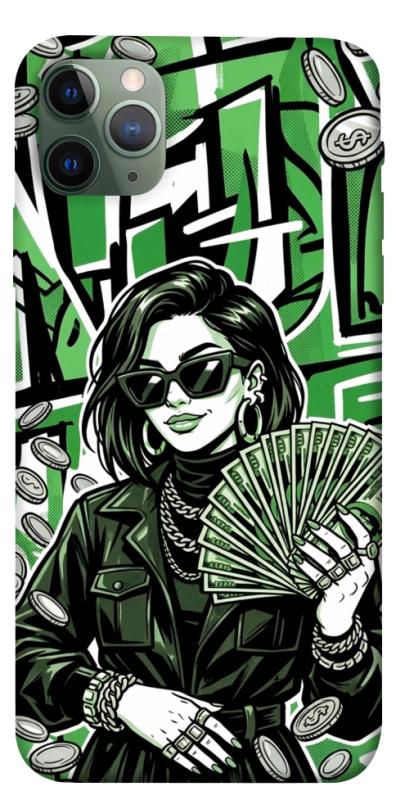 Чохол itsPrint Money woman green для Apple iPhone 11 Pro Max (6.5"), гроші, купити оптом з доставкою