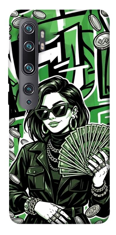 Чохол itsPrint Money woman green для Xiaomi Mi Note 10 / Note 10 Pro / Mi CC9 Pro, гроші, купити оптом з доставкою