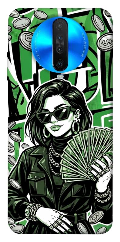 Чохол itsPrint Money woman green для Xiaomi Redmi K30, гроші, купити оптом з доставкою