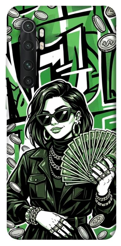 Чохол itsPrint Money woman green для Xiaomi Mi Note 10 Lite, гроші, купити оптом з доставкою
