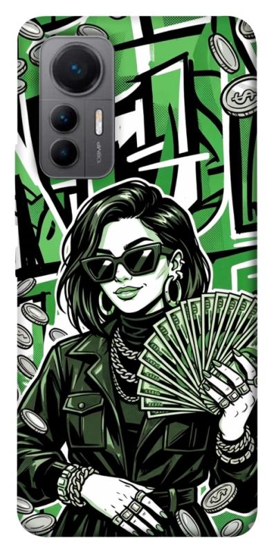 Чохол itsPrint Money woman green для Xiaomi 12 Lite, гроші, купити оптом з доставкою