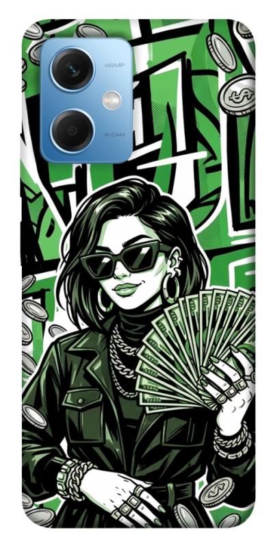 Чохол itsPrint Money woman green для Xiaomi Redmi Note 12 5G, гроші, купити оптом з доставкою
