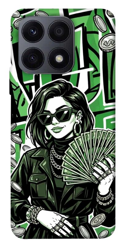 Чохол itsPrint Money woman green для Huawei Honor X8a, гроші, купити оптом з доставкою