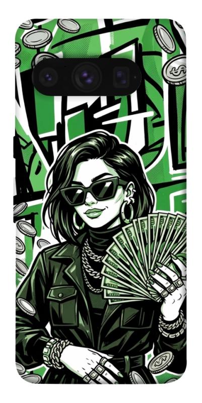 Чохол itsPrint Money woman green для Google Pixel 8 Pro, гроші, купити оптом з доставкою