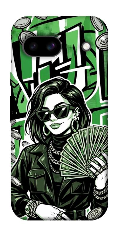 Чохол itsPrint Money woman green для Google Pixel 8a, гроші, купити оптом з доставкою