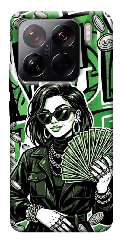 Чохол itsPrint Money woman green для Xiaomi 15 Pro, гроші, купити оптом з доставкою