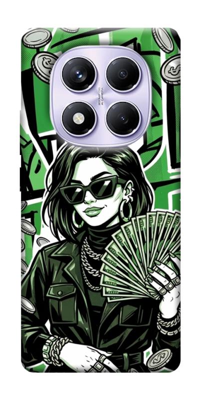Чохол itsPrint Money woman green для Xiaomi Poco X7, гроші, купити оптом з доставкою