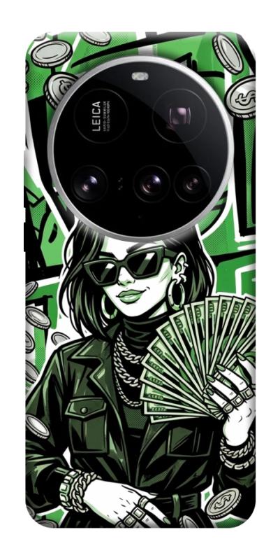 Чохол itsPrint Money woman green для Xiaomi 15 Ultra, гроші, купити оптом з доставкою