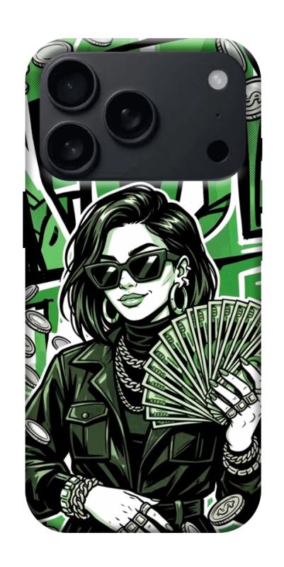 Чехол itsPrint Money woman green для Apple iPhone 17 Pro Max (6.9"), деньги, купить оптом с доставкой