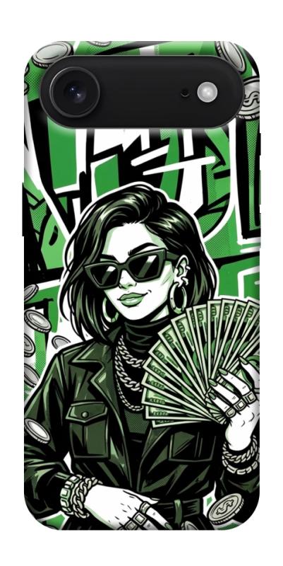 Чехол itsPrint Money woman green для Apple iPhone 17 Air (6.5"), деньги, купить оптом с доставкой