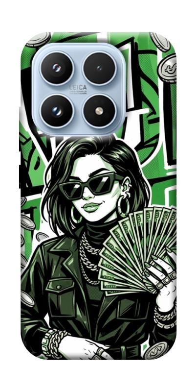 Чехол itsPrint Money woman green для Xiaomi 17 Pro, деньги, купить оптом с доставкой