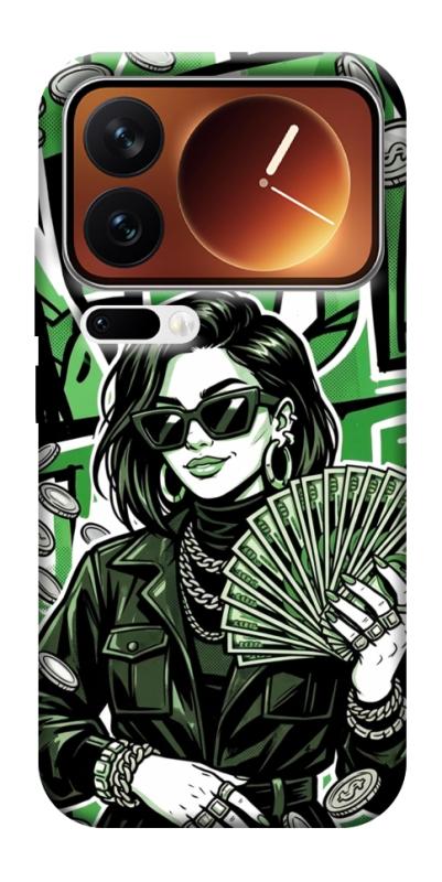 Чехол itsPrint Money woman green для Xiaomi 17 Pro Max, деньги, купить оптом с доставкой