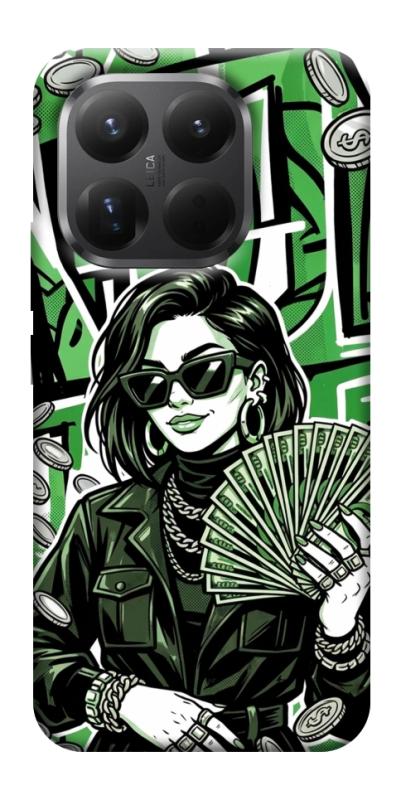 Чехол itsPrint Money woman green для Xiaomi 15T Pro, деньги, купить оптом с доставкой