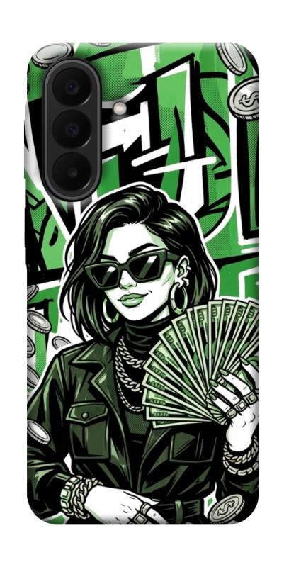 Чехол itsPrint Money woman green для Samsung Galaxy A27, деньги, купить оптом с доставкой