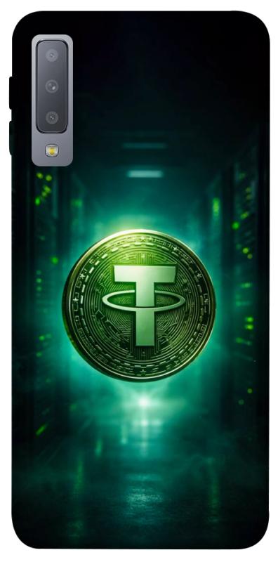 Чехол itsPrint Usdt для Samsung A750 Galaxy A7 (2018), деньги, купить оптом с доставкой