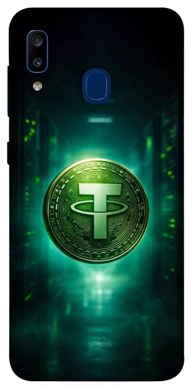 Чехол itsPrint Usdt для Samsung Galaxy A20 / A30, деньги, купить оптом с доставкой