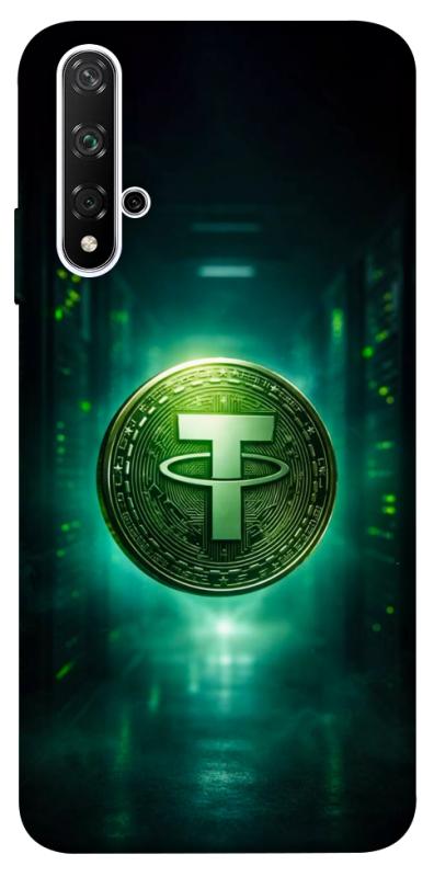 Чехол itsPrint Usdt для Huawei Honor 20 / Nova 5T, деньги, купить оптом с доставкой