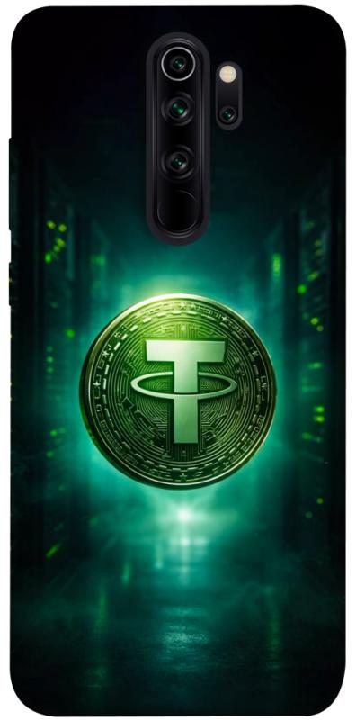 Чехол itsPrint Usdt для Xiaomi Redmi Note 8 Pro, деньги, купить оптом с доставкой