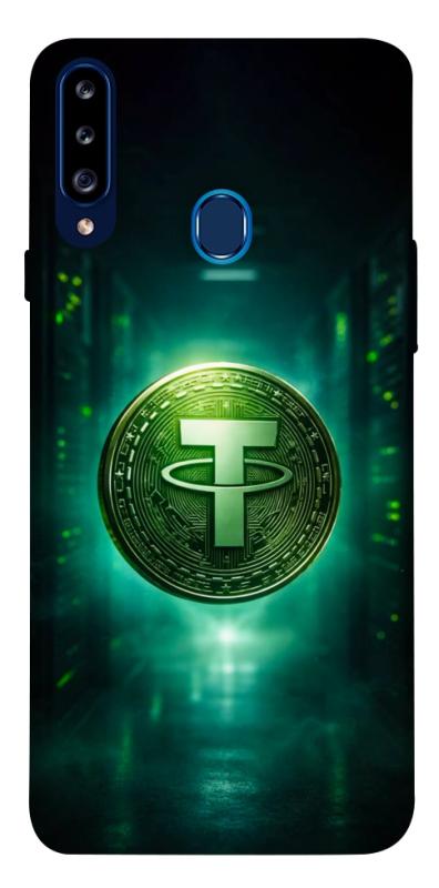 Чехол itsPrint Usdt для Samsung Galaxy A20s, деньги, купить оптом с доставкой