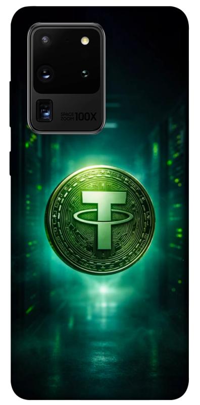 Чехол itsPrint Usdt для Samsung Galaxy S20 Ultra, деньги, купить оптом с доставкой