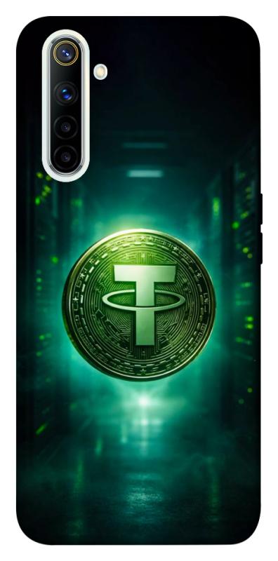 Чехол itsPrint Usdt для Realme 6, деньги, купить оптом с доставкой