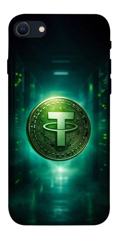 Чехол itsPrint Usdt для Apple iPhone SE (2020), деньги, купить оптом с доставкой