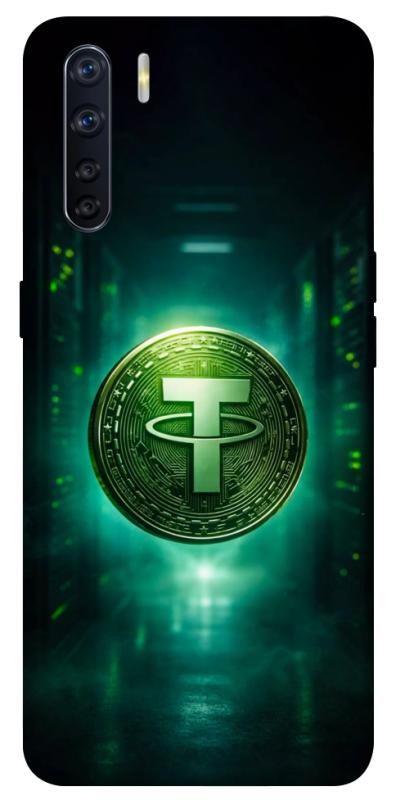 Чехол itsPrint Usdt для Oppo A91, деньги, купить оптом с доставкой