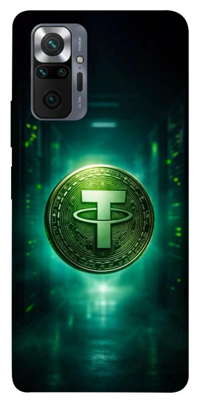Чехол itsPrint Usdt для Xiaomi Redmi Note 10 Pro, деньги, купить оптом с доставкой
