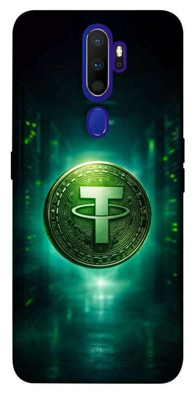Чехол itsPrint Usdt для Oppo A5 (2020) / Oppo A9 (2020), деньги, купить оптом с доставкой