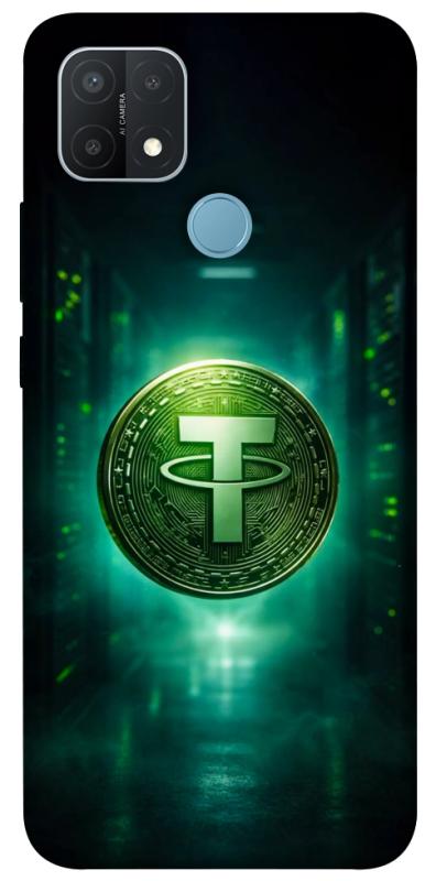 Чехол itsPrint Usdt для Oppo A15s / A15, деньги, купить оптом с доставкой