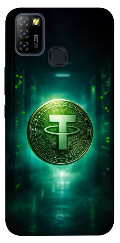 Чохол itsPrint Usdt для Infinix Hot 10 Lite, гроші, купити оптом з доставкою