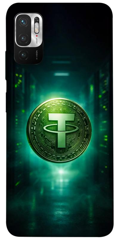 Чехол itsPrint Usdt для Xiaomi Redmi Note 10 5G, деньги, купить оптом с доставкой