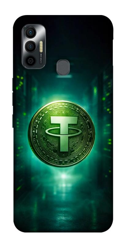 Чохол itsPrint Usdt для TECNO Spark 7, гроші, купити оптом з доставкою