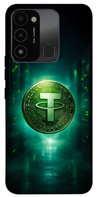 Чохол itsPrint Usdt для Tecno Spark Go 2022 (KG5m), гроші, купити оптом з доставкою