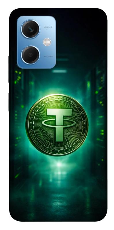 Чехол itsPrint Usdt для Xiaomi Redmi Note 12 5G, деньги, купить оптом с доставкой