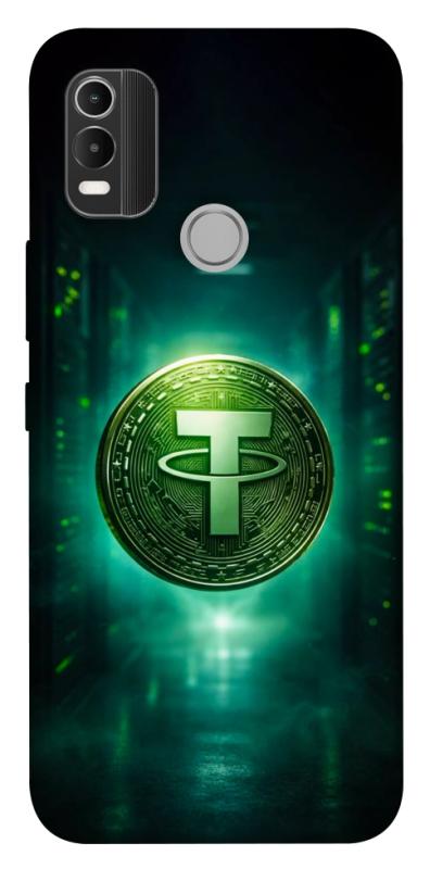 Чохол itsPrint Usdt для Nokia C21 Plus, гроші, купити оптом з доставкою