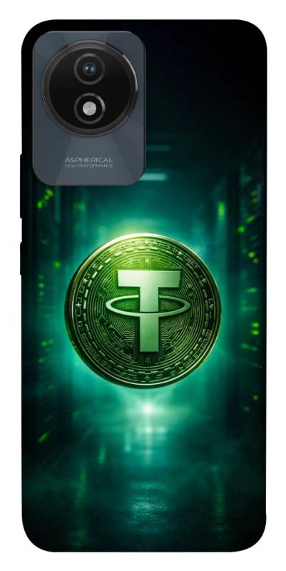 Чохол itsPrint Usdt для Vivo Y02, гроші, купити оптом з доставкою