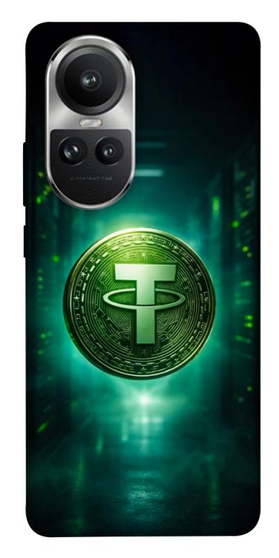 Чохол itsPrint Usdt для Oppo Reno 10, гроші, купити оптом з доставкою