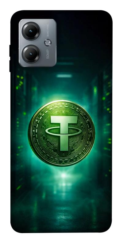 Чохол itsPrint Usdt для Motorola Moto G14, гроші, купити оптом з доставкою